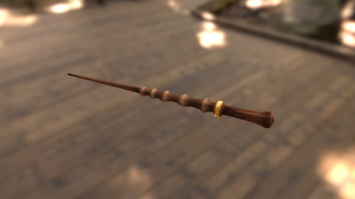 Toon Wand 3D Model