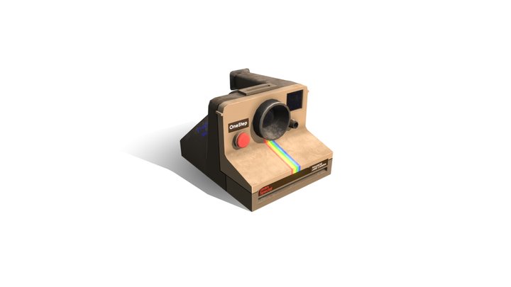 Polaroid Camera 3D Model