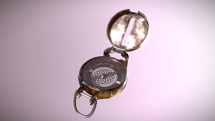 Antique Military Compass (USAF WW2 Era)
