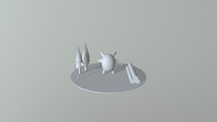 monstergarden simplified greybox 3D Model