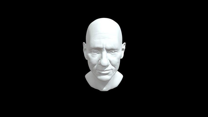 Male 7 - Jim Carrey 3D Model
