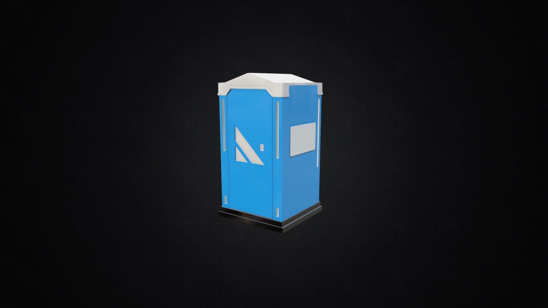 Portable Toilet [LowPoly]