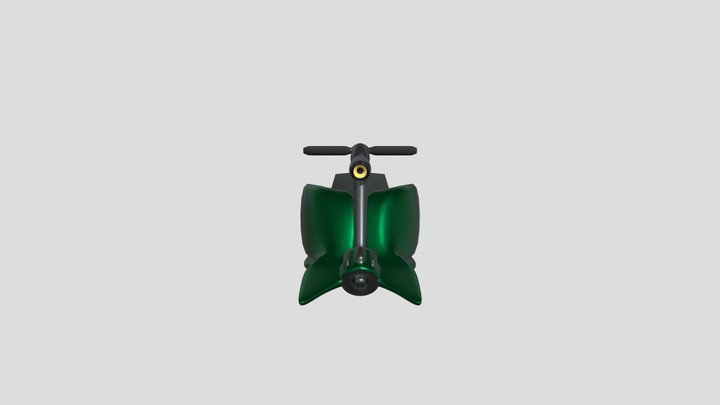 Hover Scifi Bike2 3D Model