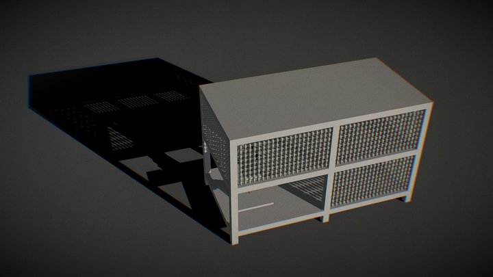 Tzompantli Dom-Ino 3D Model