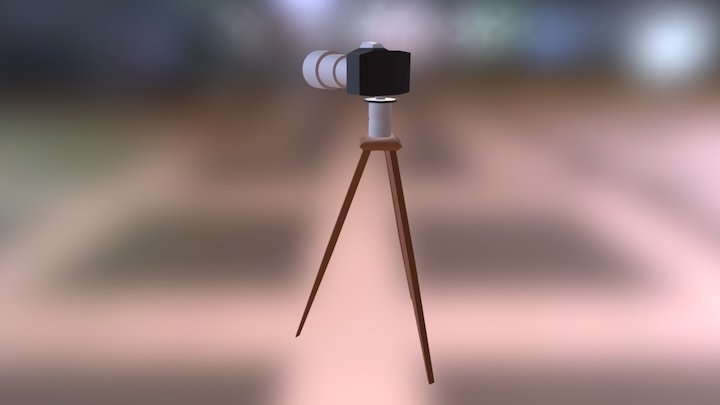 Camera 3D Model
