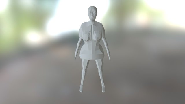 Personaje Realista 3D Model