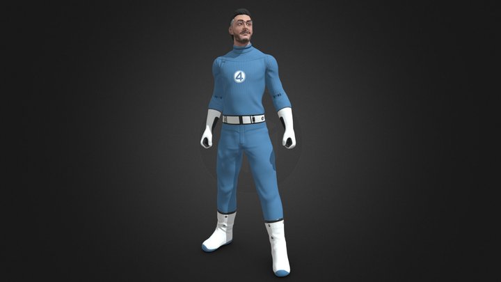 Marvel's Reed Richards AKA Mr Fantastic 3D Model