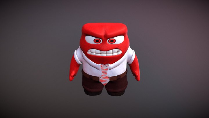 Anger 4 3D Model