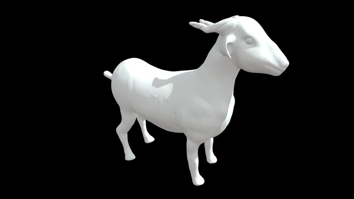 Devil Goat 3D Model