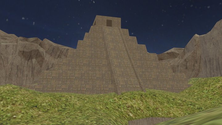 Gorilla Tag Aztec Pyramid – Modello 3D gratuito STL