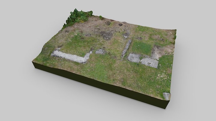 Redlake Tramway Engine House Foundation – Modello 3D gratuito STL