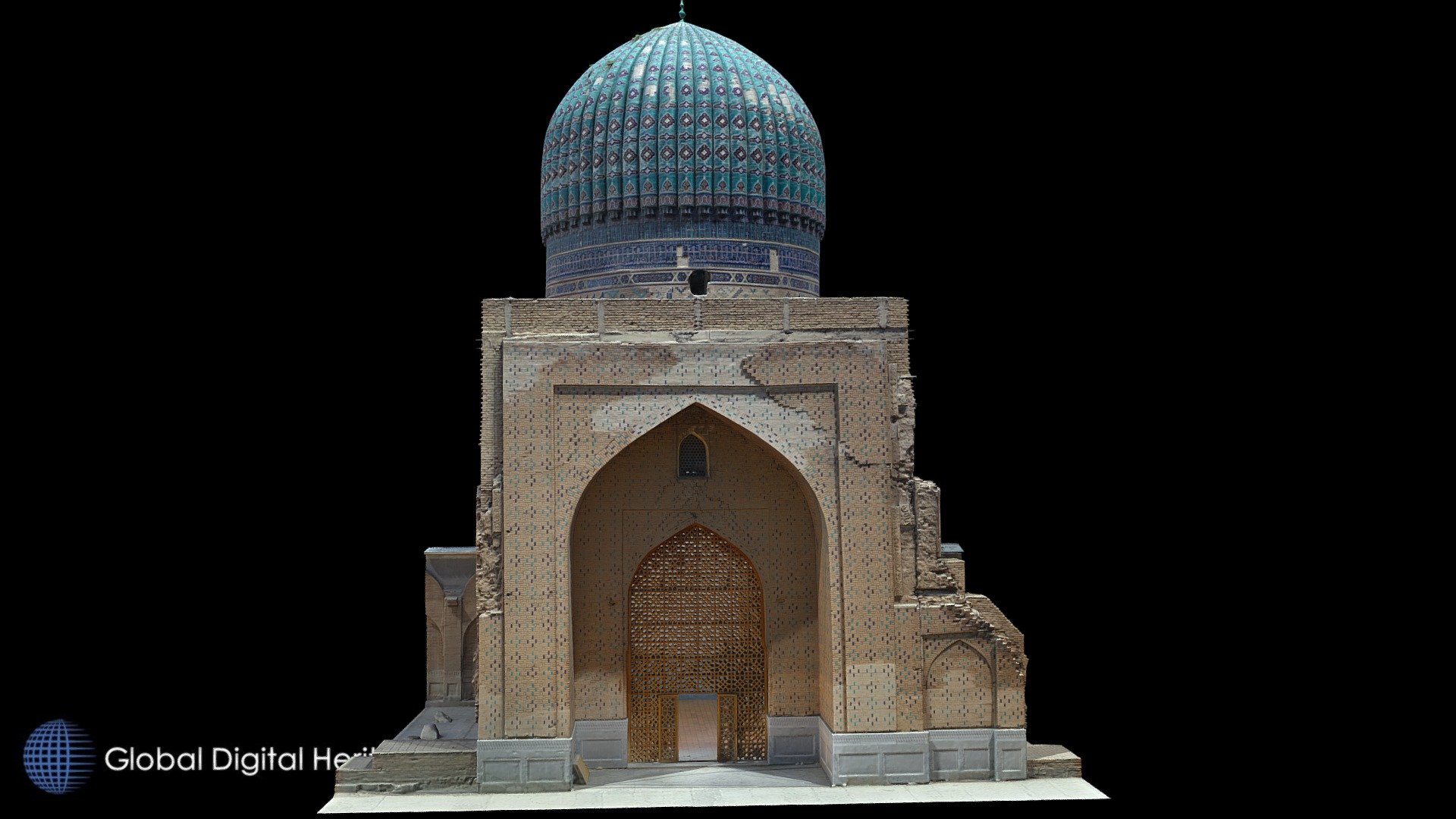 Right Dome, Bibi-Khanym Mosque, Samarkand