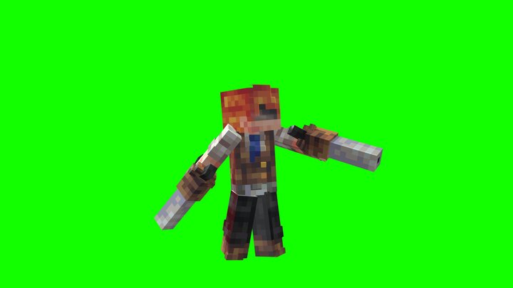 Cowboy boy epic 3D Model