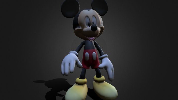 Abandoned mickey 3D Model