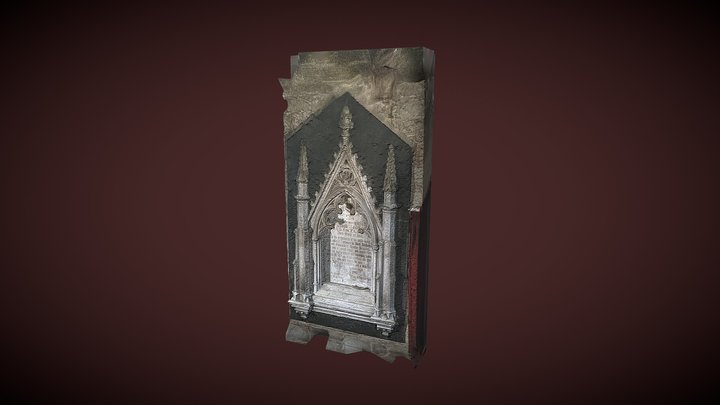 Wall Monument_04 3D Model