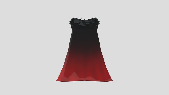 Roblox Red Cape 3D Model