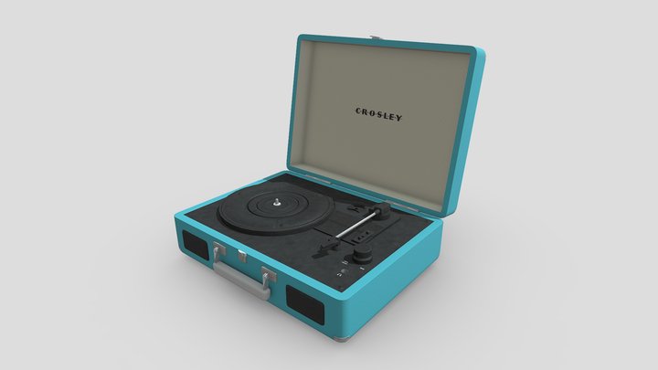 Record Player 3D Model