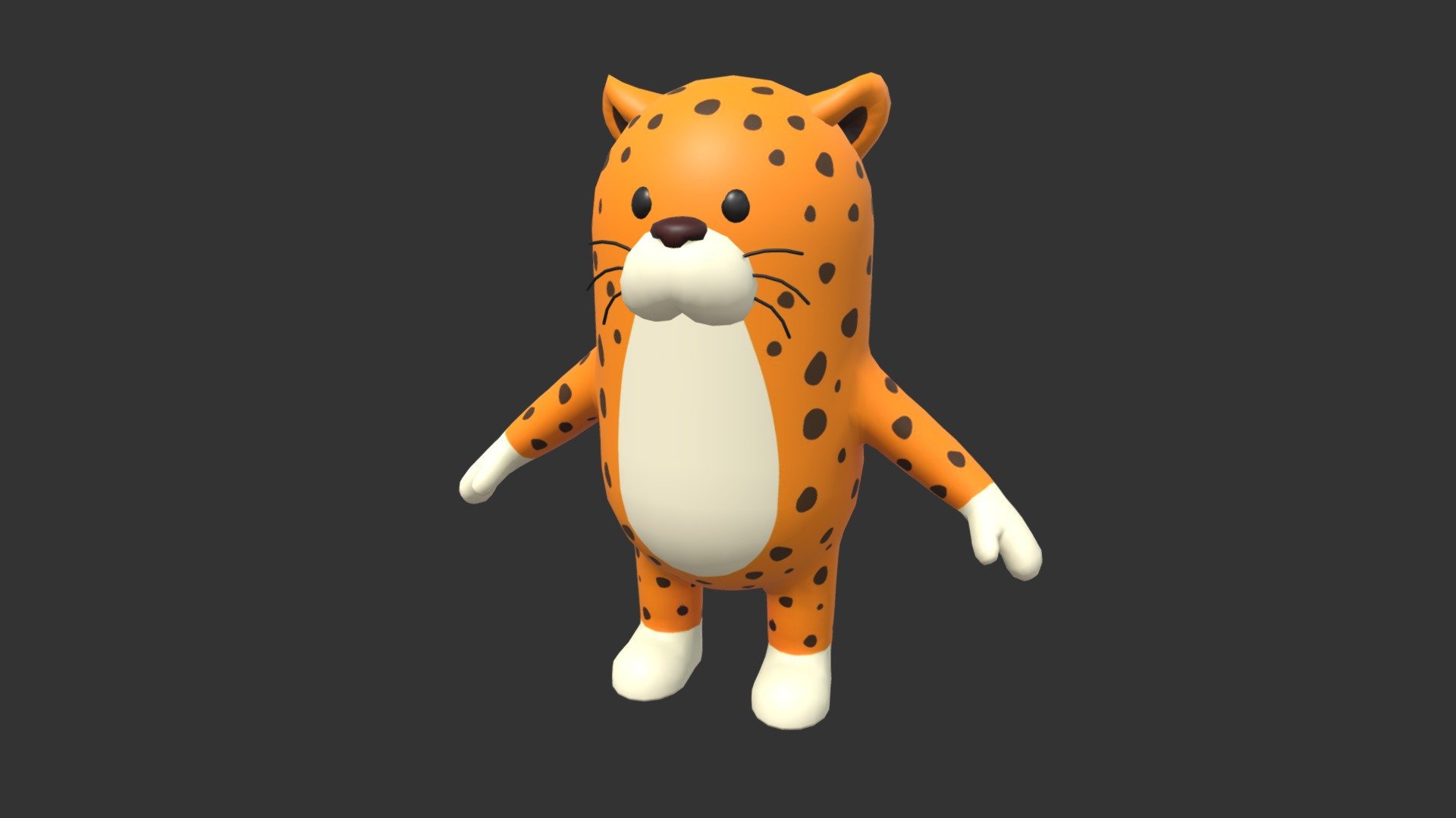 Rigged Leopard Character Buy Royalty Free 3d Model By Bariacg