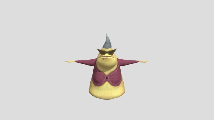 Roz (Monsters Inc) 3D Model