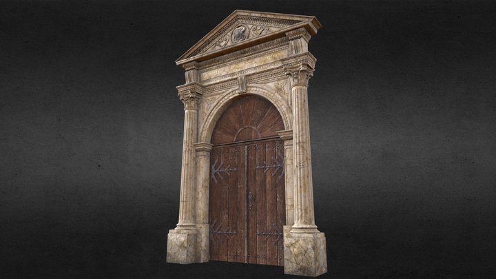 Renaissance portal 3D Model