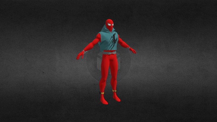 Scarlet Spider (Ben Reilly) 3D Model