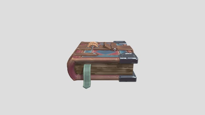 Book 3D Model