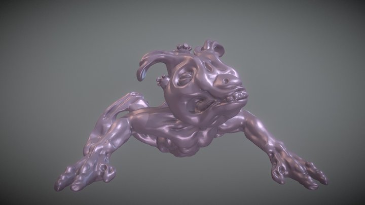 Demon Rabbit 3D Model