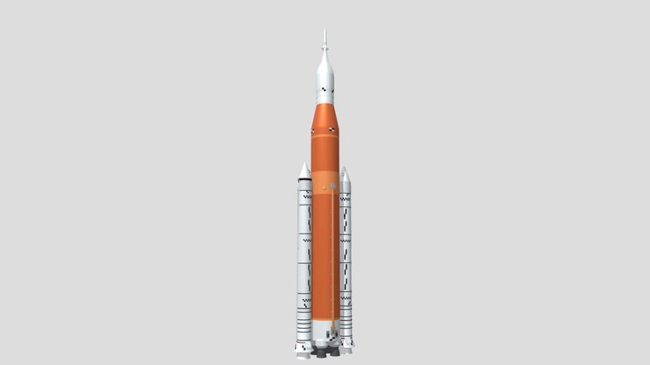 Space Launch System (SLS) 3D Model
