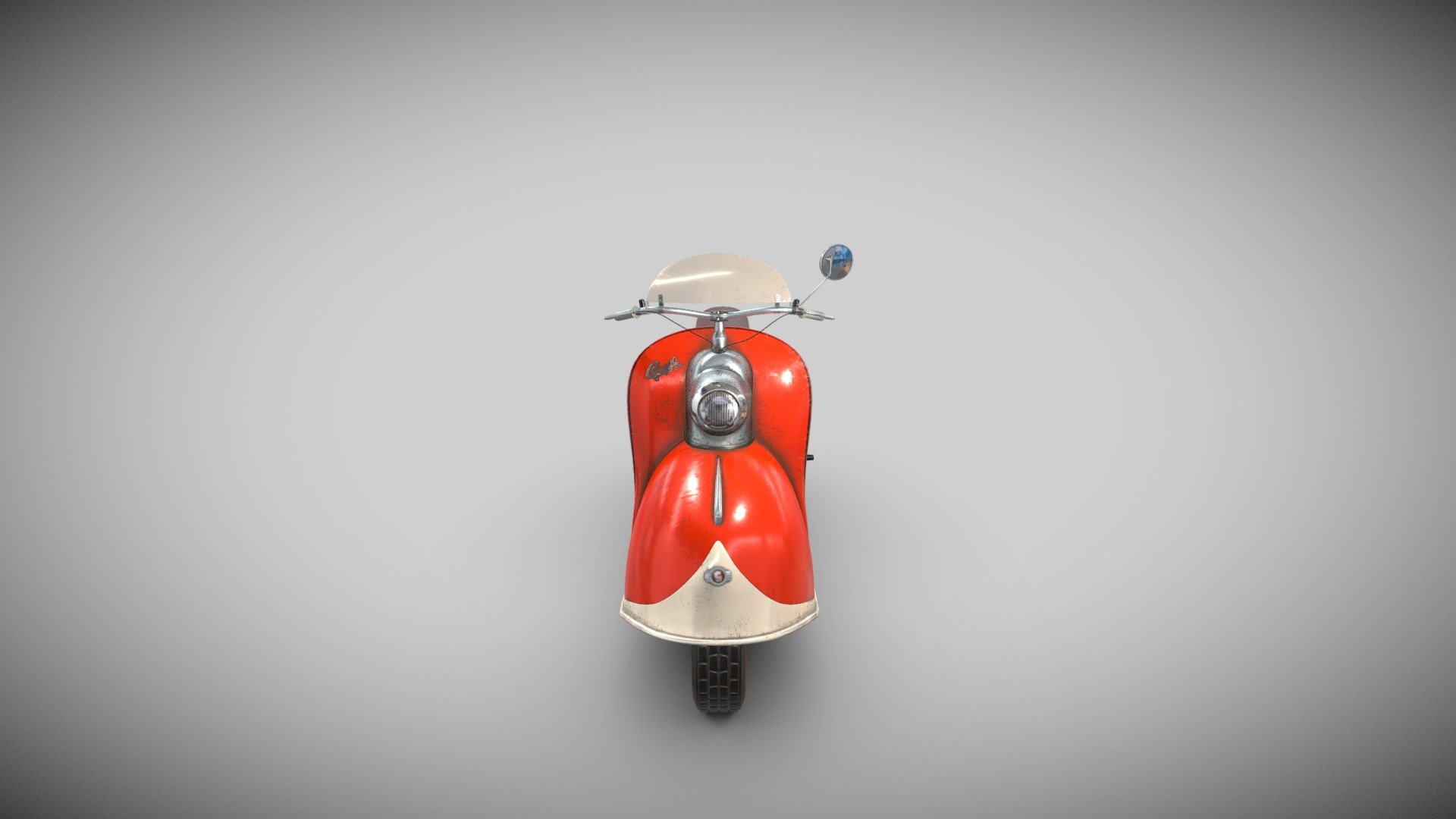 Moto-scooter Roller Goggo 1954.