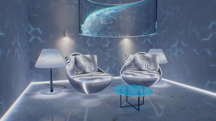 VR room https://www.fab.com/sellers/RobLi 3D Model