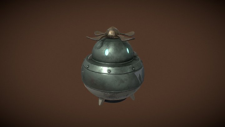 Propeller Robot 3D Model