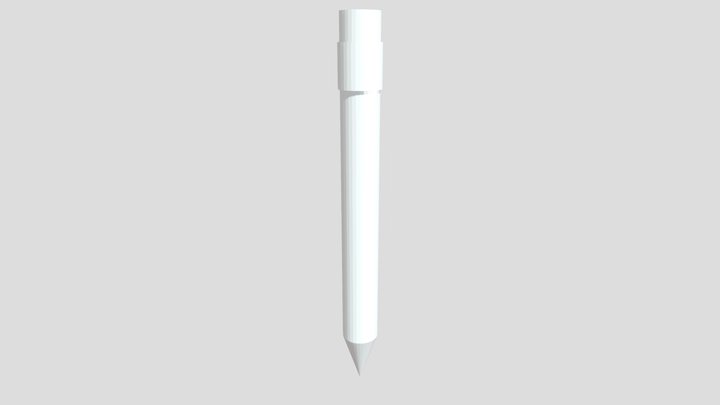 Pen And Pencil 3D Model