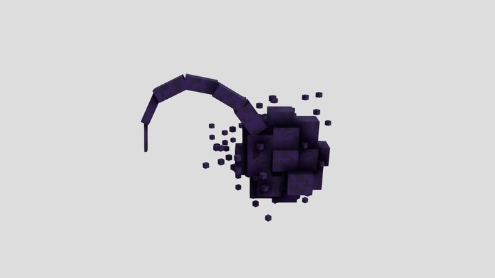 Wither storm stage before destroyer 3D Model