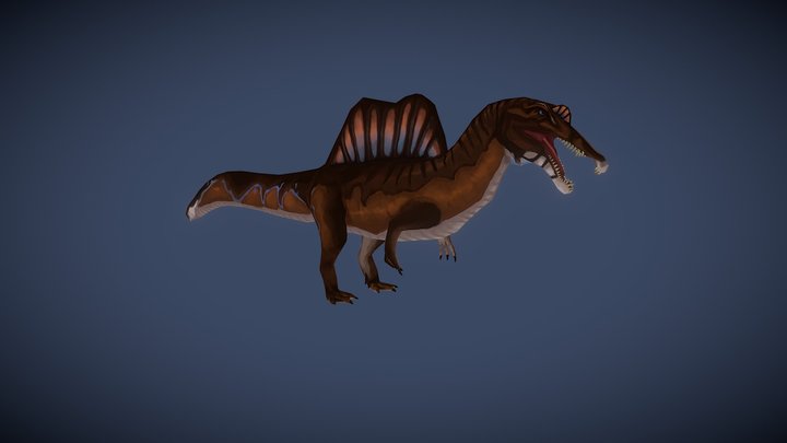 [Student Project] Spinosaurus Design 3D Model