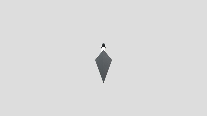 Kunai Weapon 3D Model