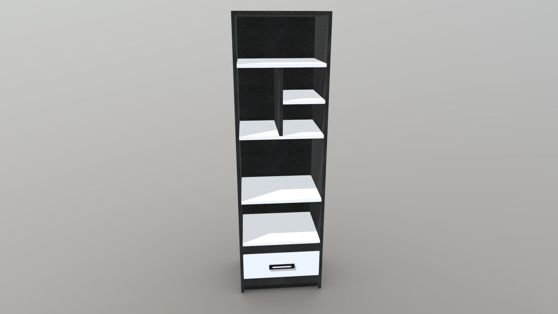 bookcase - Download Free 3D model by sina.tajjy [8f4c348] - Sketchfab