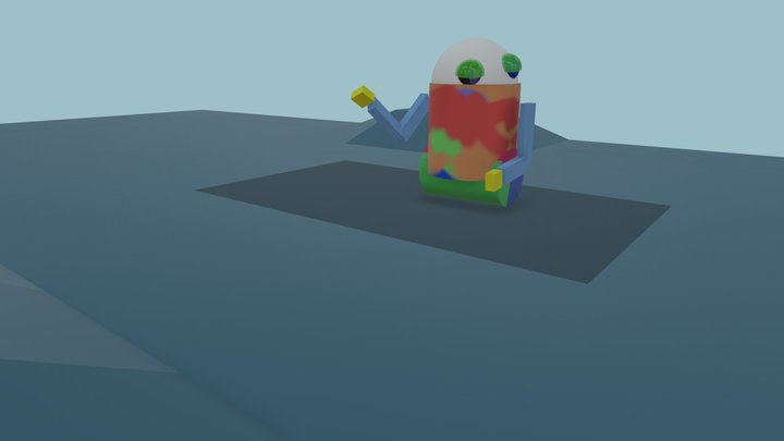 unlucky robot 3D Model