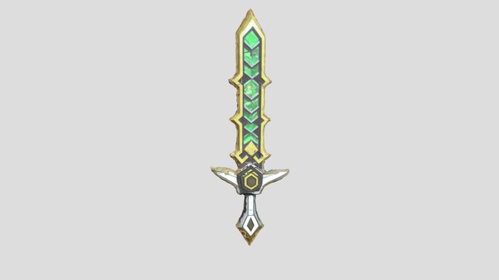 Olympian Bone sword of sorrows 3D Model
