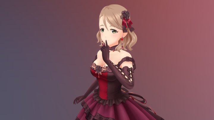柳 清良（Yanagi Kiyora） 3D Model
