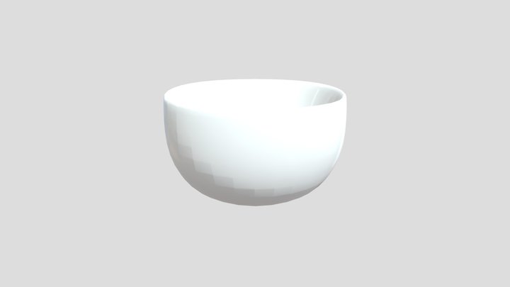 Ceramic Bowl Blend 3D Model