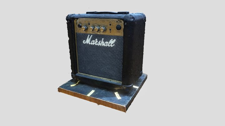 Marshall amp scan – Free 3D Model STL