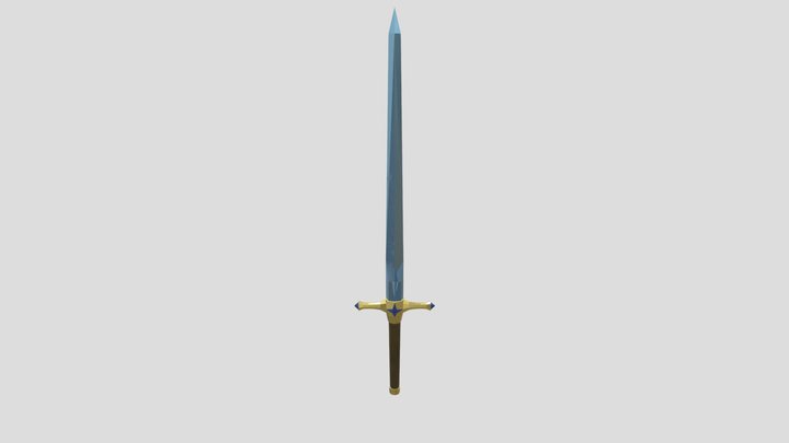 Default Sword 3D Model