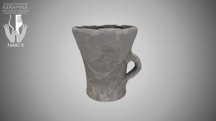 Holba s uchem s prolamovaným ústí 3D Model