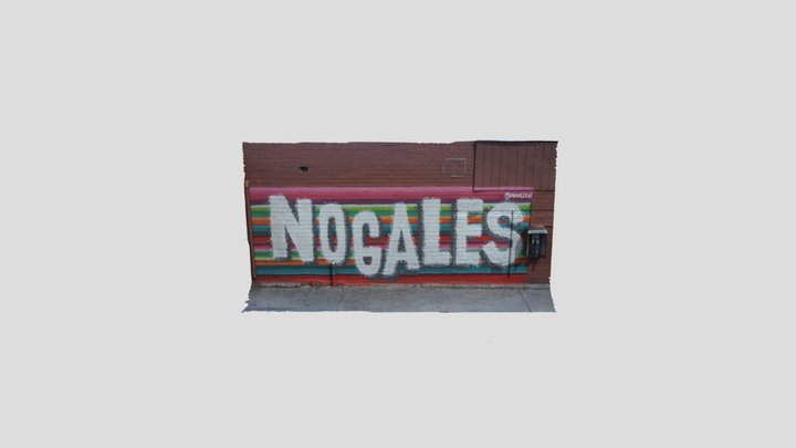 Nogales Wall 3D Model