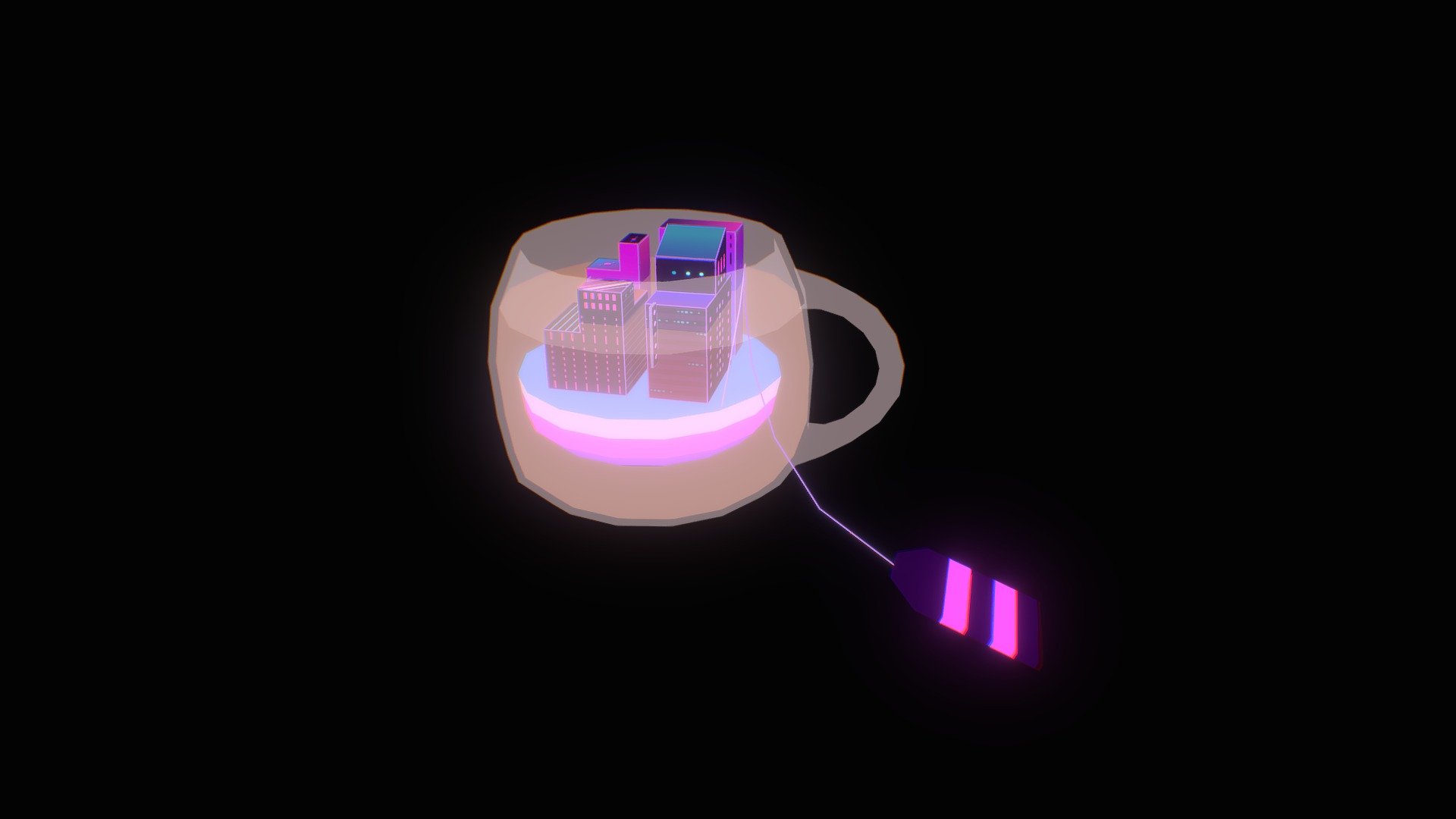 City Tea - 3D model by hebirain [8f5395f] - Sketchfab