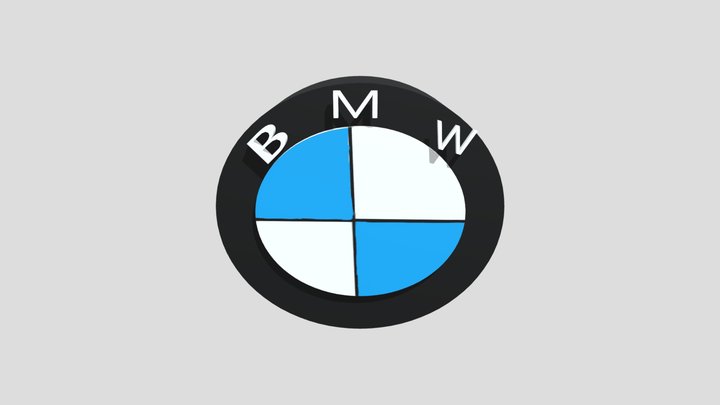 BMW LOGO 3D Model