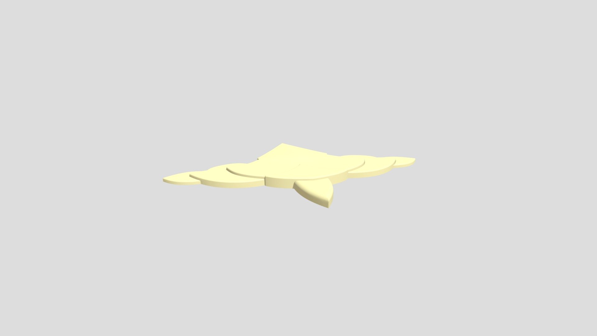 Claude Back Collar v1 — Sketchfab embed 3D viewer