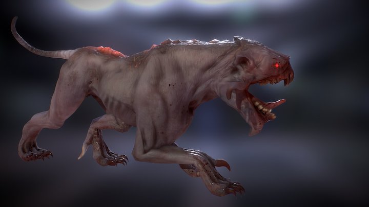Hellhound 3D Model