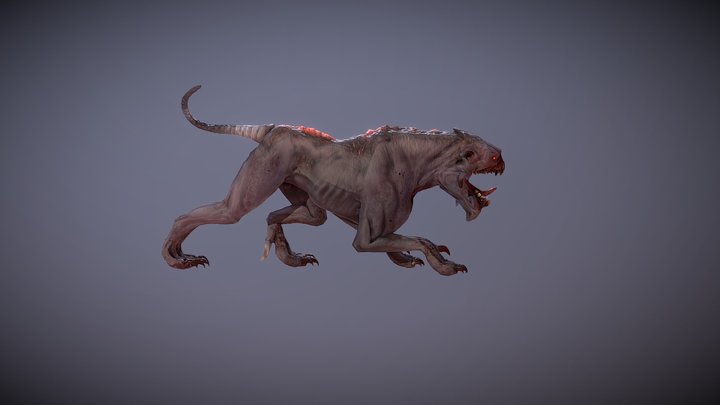 Hellhound 3D Model