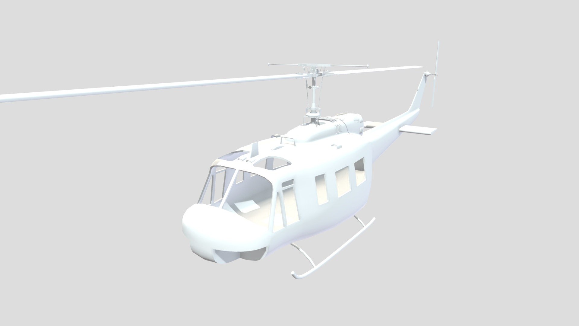 UH-1D No Textures